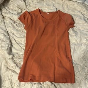 Orange Lululemon Swiftly Tech DH